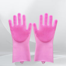 Multi-Purpose Cleaning & Dish Washing Scrub Gloves For Kitchen & Bath!