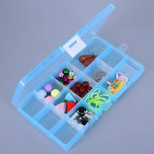 15-Grid Plastic Jewellery Organizer with Adjustable Dividers and Easy Viewing!