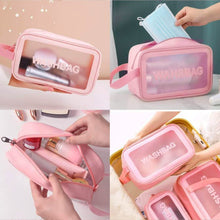 3-Piece Cosmetic Pouch Set for Home & Travel