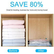 Big Capacity Space Saving Vacuum Storage Bags for Travel Clothes Blankets Pillows (5 Pcs Set)