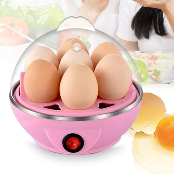 Electric Egg Cooker & Steamer: Perfect Eggs & Steamed Veggies (1 layer) !