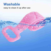 Eco Friendly Silicone Body Scrubber Shower Strap