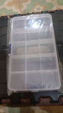 15-Grid Plastic Jewellery Organizer with Adjustable Dividers and Easy Viewing!