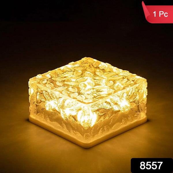 Ice Cube Shaped Decorative Solar Warm Lights for Garden, Pathway & Parties !