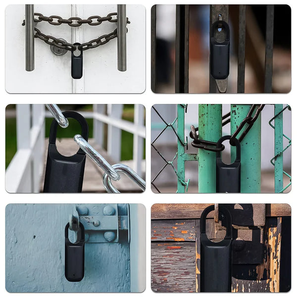 Smart Fingerprint Padlock for Bags, Locker : Unlock with Your Touch!